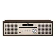JVCケンウッドJVCNX-W30ミニコンポBluetooth4.2EDR搭載ウッドキャビネットウォールナットONEBODYCD/FM/USB/スマホ対応スリープタのサムネイル