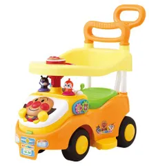 アガツマ(AGATSUMA)アンパンマンよくばりビジーカー押し棒+ガード付き(対象年齢:10ヶ月~5歳)