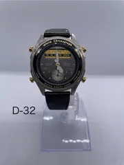 非稼働品扱い　カシオ CASIO アンティーク　革ベルト