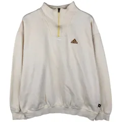 古着 90年代 アディダス adidas ハーフジップスウェットシャツ トレーナー メンズXL相当 ヴィンテージ/eaa606041