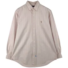 古着 ラルフローレン Ralph Lauren 長袖 ボタンダウンストライプシャツ メンズL相当/eaa606746