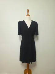 ecole de paris ダブルボタン半袖ONE PIECE