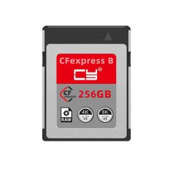 CYCFexpressType-B256GBメモリカードCFECFBアダプターカメラと互換性あり8KRAWPCIe拡張256GB