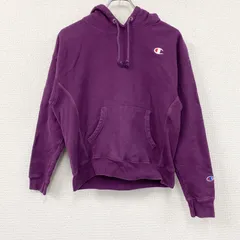 古着 used　00s　champion　チャンピオン　スウェットパーカー/フーディー　リバースウィーブ　紫　パープル　Mサイズ