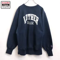 90s vintage Champion カレッジ プリント リバースウィーブスウェット メンズ 表記XLサイズ
