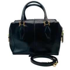 TODS トッズ Dキューブ ショルダーバッグ 2way ブラック ショルダーストラップ／保存袋
