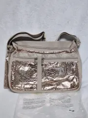 レスポートサック デラックス エブリデイバッグ ローズゴールド スネーク 新品