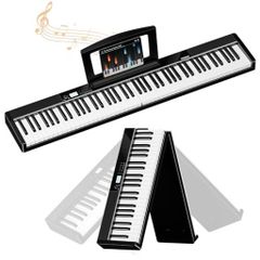 TERENCE 電子ピアノ 88鍵盤 折りたたみ 30Wデュアルスピーカー - メルカリ