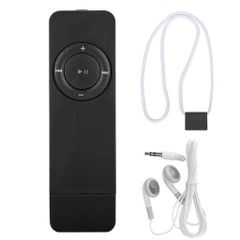 MP3 플레이어, 3.5mm 이어폰 첨부 음악 플레이어, 32GB 메모리 카드 대응, 10시간 재생 시간 USB 스틱 MP3 플레이어, 러닝, 녹음, 체육관, 조깅, 스포츠용 워크맨 MP3프…