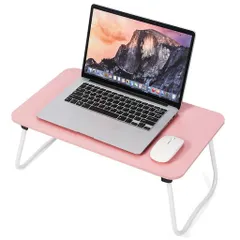 【2024年NEW/MINITABLE多機能】折り畳みテーブルパソコンデスクちゃぶ台tableベッドテーブルローテーブルミニ一人暮らし多機能軽量大容量表面幅55x奥行32x高さ25cm多機能軽量省スペース(ピンク)