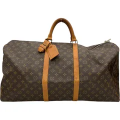 ルイ・ヴィトン LOUIS VUITTON キーポル60 M41422 ブラウン モノグラム ユニセックス ボストンバッグ