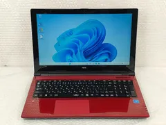 NEC LAVIE NS150/F Celeron 3855U/4GB/1TB HDD/Windows11/15.6型HD ルミナスレッド