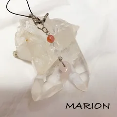 恋愛運サポートストラップ( ローズクォーツ、インカローズ、水晶、モルガナイト )ハンドメイド