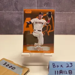 2025 Topps Stadium Club Trey Cabbage 09/25 Yomiuri Giants Orange カード