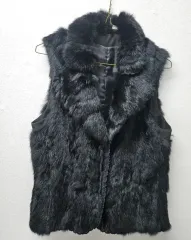 ブラック ファー ベスト ベスト M
