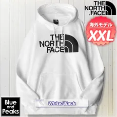 THE NORTH FACE パーカー Half Dome Hoodie, カラー；White/Black, サイズ；XXL