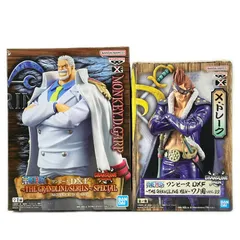 未使用 BANPRESTO 2点 まとめ売り ワンピース DXF モンキー・D・ガープ X・ドレーク フィギュア