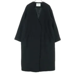 Sonny Label サニーレーベル 長袖 ノーカラーコート size Free ブラック アーバンリサーチ レディース 古着