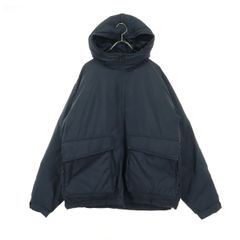 美品 nano universe ナノユニバース 長袖 中綿ジャケット L ブラック メンズ 古着