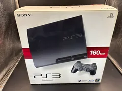 SONY PlayStation3（PS3）160GB チャコール・ブラック 本体＋純正コントローラー 箱あり