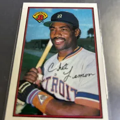 MLB 1989 Bowman Chet Lemon Detroit Tigers No.108