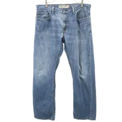 Levi's リーバイス 514 デニムパンツ w34 ブルー系 ジーンズ メンズ 古着