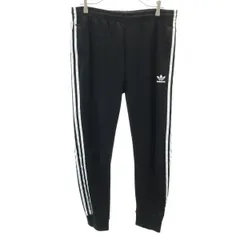 adidas Originals アディダスオリジナルス トレフォイルロゴ トラックパンツ L ブラック ジャージ メンズ 古着