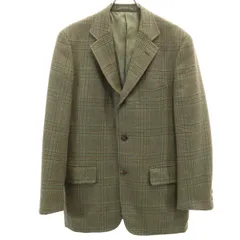 J.PRESS ジェイプレス 日本製 テーラードジャケット A6 オリーブ系 AUTHENTIC MODEL メンズ 古着