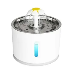 ベストアンサーペットウォーターファウンテンペットフィーダー自動給水器循環式水やり犬猫水飲みペットフードみずのみ皿付き健康水給水器