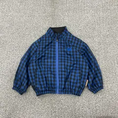 110 ベベデピノ キッズ ブルー CHECK アウター 1230HS1