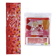 SPICEOFLIFE(향신료) 냉감 워터 쿨 타월 에반게리온 스포츠 2호기 모델 스포츠 타월 UV컷 UPF50+수납 파우치