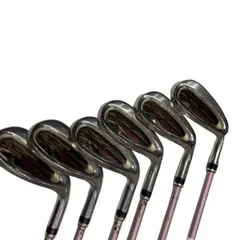 【中古】 ダンロップ XXIO(2018) 6S(ボルドー) レディース アイアンセット IR XXIO MP1000L(アイアン) ボルドー (フレックスL) レディース 女性用 右利き 右用 Dランク ゴルフクラブ