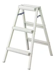 長谷川工業(Hasegawa)踏台3段ホワイトSE-8a(WH)(79cm)(17721)【2020年モデル】