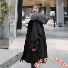 裏ボア コート レディース アウター レディース ファー コート ロング丈 ロングコート 大きいサイズ 秋冬 冬 黒 赤 フード付きコート56712