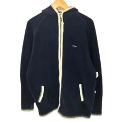 オーシャンパシフィック Ocean Pacific 90s ワンポイント バイカラー ラグラン ジップアップ ニットパーカー メンズ JPN：M 