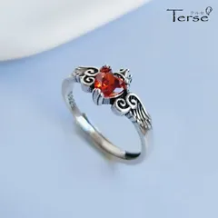 バレンタインにおすすめ♡レトロ風ルビーカラーリング 指輪 キュービックジルコニア ギフト プレゼント 彼女への贈り物 おしゃれで華やか  冬コーデ 大人コーデ きれいめ 送料無料 即購入OK 最短当日〜翌日発送