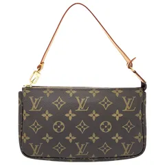 【中古】LOUIS VUITTON　ルイ ヴィトン　モノグラム　ポシェットアクセソワール　ショルダーバッグ　アクセサリーポーチ　旧型　バッグ　ブラウン M51980　1998年頃　レディース　メンズ　人気 【ブランドギャラリー東心斎橋店】