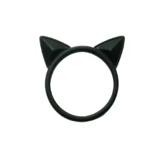 LilouCATEARRING11号matbk(リルキャットイヤーリング11号マットブラック)