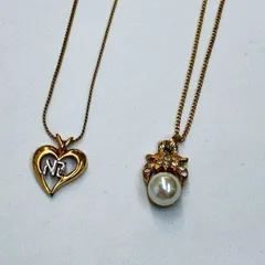 N 値下げ中【ヴィンテージ】ニナリッチ NINA RICCI アクセサリー セット ゴールド ラインストーン ネックレス おしゃれ 可愛い お出かけ