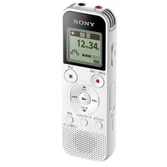 ソニーICレコーダー4GBリニアPCM録音対応FMラジオチューナー内蔵usbホワイトICD-PX470FWのサムネイル
