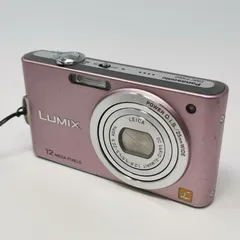 パナソニック LUMIX DMC-FX60 ピンク デジカメ バッテリー/充電器ないため動作未確認 デジタルカメラ 管理番号ARCAMKO1030