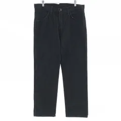 古着 ラスラー RUSTLER ブラックデニム ストレートデニムパンツ メンズw34相当/eaa404745