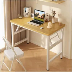 BURAYIENTA折りたたみデスク組立不要テーブル完成品机PCデスク在宅勤務作業台勉強机アウトドア使用可能