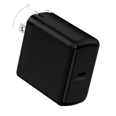 Viviberiphone17急速充電器65wType-c折りたたみ式プラグUSB-C電源アダプターPSE認証済iPhoneacアダプタアイフォンCコンセントMacBook/Windows