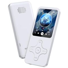 MP3 플레이어 Bluetooth5.0 탑재 음악 플레이어 다기능 디지털 오디오 플레이어 32GB 메모리 카드 포함 최대 128GB까지 확장 가능 HIFI 스피커 내장 조작 간단 대용량 배터리 OTG 기능