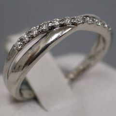 GW特別価格】 PT900プラチナダイヤリング 0.5カラット - メルカリ