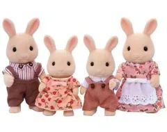 【中古】おもちゃ みるくウサギファミリー 「シルバニアファミリー」
