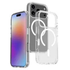 【超薄型】対応iPhone17PromaxケースMagSafe磁吸ケース|極薄・軽量&・ワイヤレス充電対応|マット仕上げ・黄ばみ防止・ストラップ