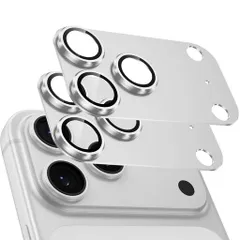 「2枚セット」カメラフィルムiPhone17ProMax用カメラ保護全面保護黒縁取り超高透過率アイフォン17promaxレンズカバー耐衝撃9H強化ガラス一体化いphone17プロmaxカメラカバーアルミレンズガード