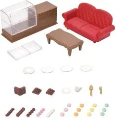 【中古】おもちゃ タウンシリーズ Chocolate Lounge -チョコレート・ラウンジ- 「シルバニアファミリー」